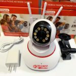 CAMERA YOOSEE 3 RÂU HK215S 6.0MPX, XOAY 360 ĐỘ, ĐÀM THOẠI 2 CHIỀU,CÓ LED MÀU BAN ĐÊM CAMERA YOOSEE 3 RÂU HK215S 6.0MPX, XOAY 360 ĐỘ, ĐÀM THOẠI 2 CHIỀU,CÓ LED MÀU BAN ĐÊM